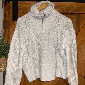 Sincerely Jules quarter zip sweater